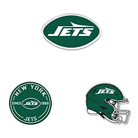 WinCraft  New York Jets 3-Pack Premium Fridge Magnet Set