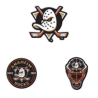 WinCraft  Anaheim Ducks 3-Pack Premium Fridge Magnet Set