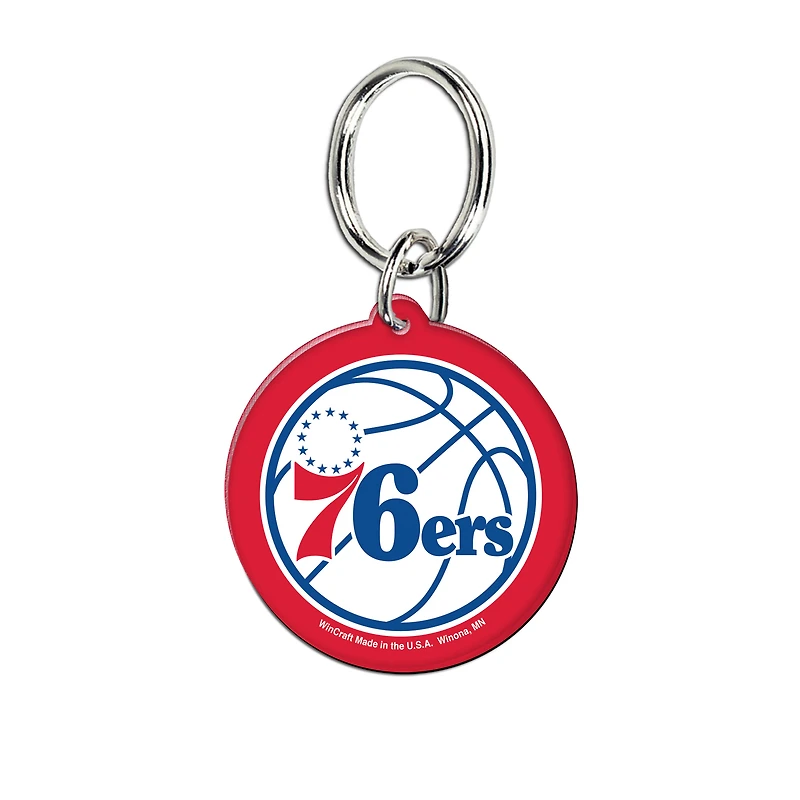WinCraft Philadelphia 76ers Premium Acrylic Core Key Ring