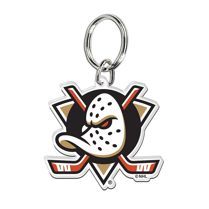 WinCraft Anaheim Ducks Premium Acrylic Core Key Ring