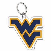WinCraft West Virginia Mountaineers Premium Acrylic Core Key Ring
