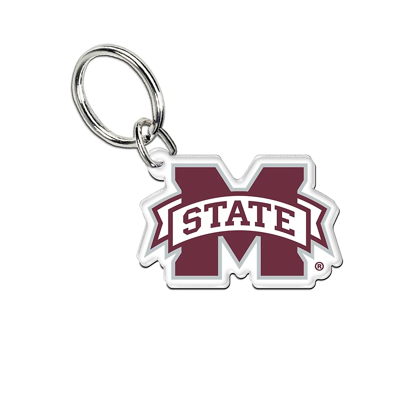WinCraft Mississippi State Bulldogs Premium Acrylic Core Key Ring