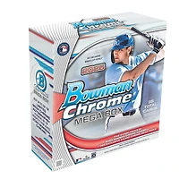 2025 Bowman Chrome Baseball Factory Sealed Mega Box