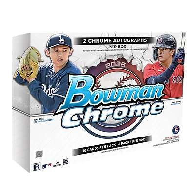 2025 Bowman Chrome Baseball Factory Sealed Hobby Box
