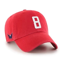 Men's '47 Alexander Ovechkin Red Washington Capitals Clean Up Adjustable Hat