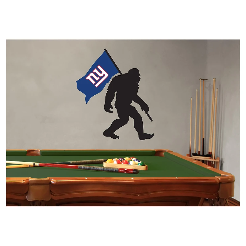 New York Giants Bigfoot Decal