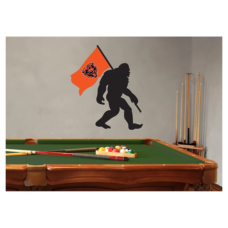 Chicago Bears Bigfoot Decal