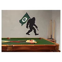 Green Bay Packers Bigfoot Decal