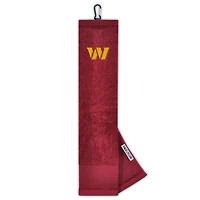 WinCraft Washington Commanders 16" x 25" Face/Club Tri-Fold Embroidered Golf Towel