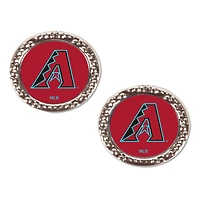 WinCraft Arizona Diamondbacks Logo Round Post Earrings