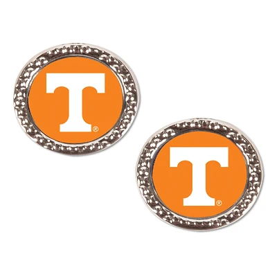 WinCraft Tennessee Volunteers Logo Round Post Earrings