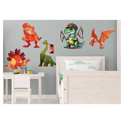 Cleveland Browns Dinosaurs Wall Decal Set