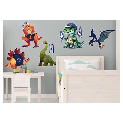 Dallas Cowboys Dinosaurs Wall Decal Set