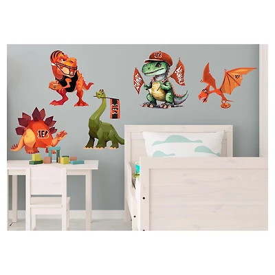 Cincinnati Bengals Dinosaurs Wall Decal Set