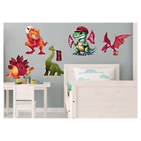 Arizona Cardinals Dinosaurs Wall Decal Set