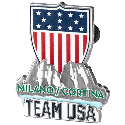 Team USA 2026 Winter Olympics Milano Cortina Dolomites Lapel Pin