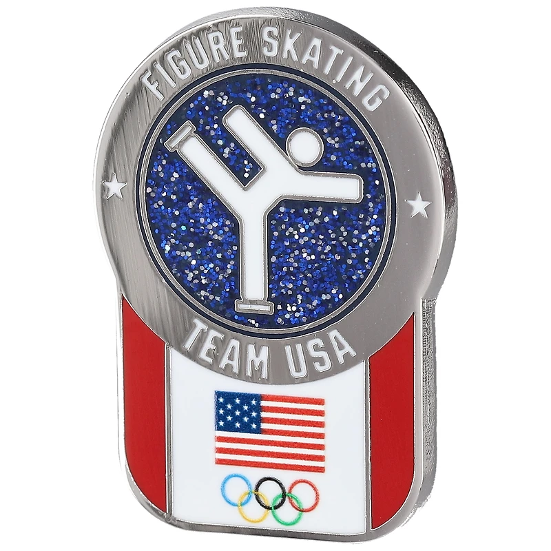 Team USA Pictogram Figure Skating Lapel Pin