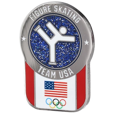 Team USA Pictogram Figure Skating Lapel Pin