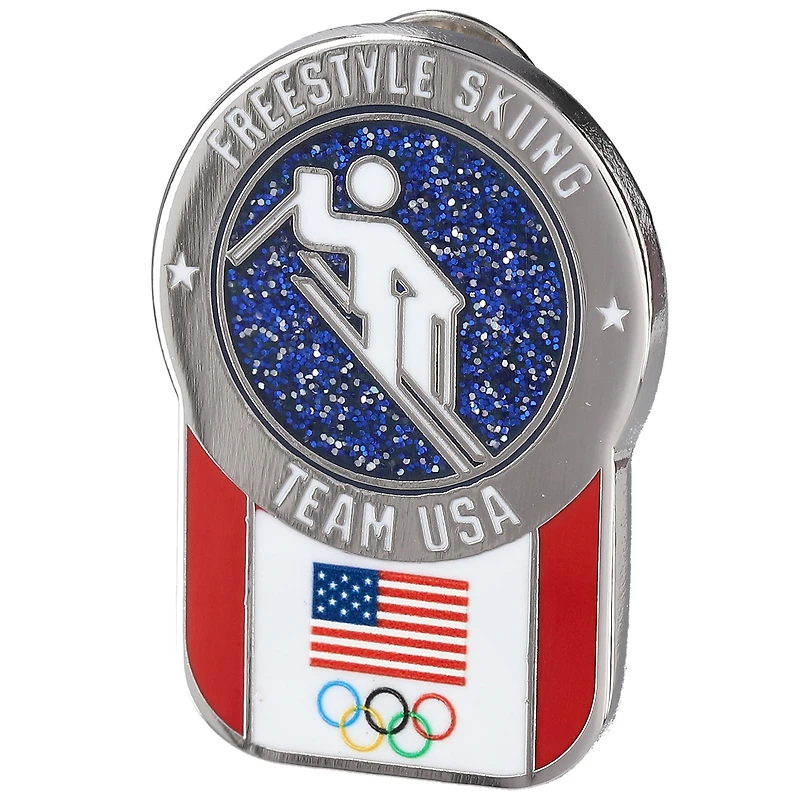 Team USA Pictogram Freestyle Lapel Pin