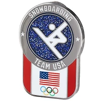 Team USA Pictogram Snowboard Lapel Pin