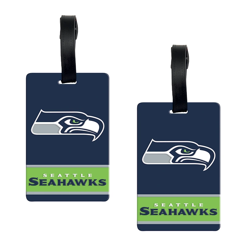 WinCraft Seattle Seahawks Luggage Tag 2-Pack