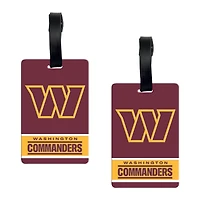 WinCraft Washington Commanders Luggage Tag 2-Pack