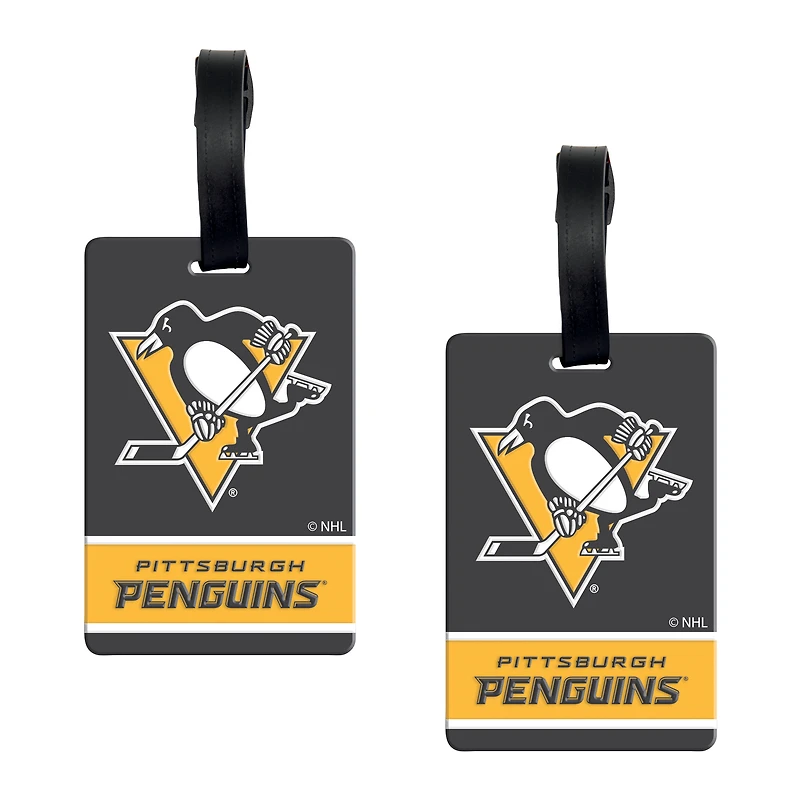 WinCraft Pittsburgh Penguins Luggage Tag 2-Pack