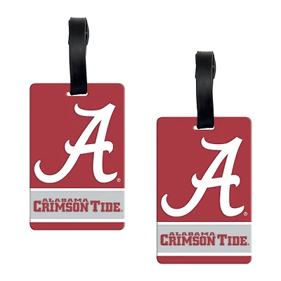 WinCraft Alabama Crimson Tide Luggage Tag 2-Pack