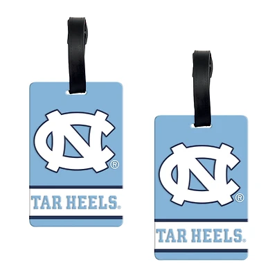WinCraft North Carolina Tar Heels Luggage Tag 2-Pack