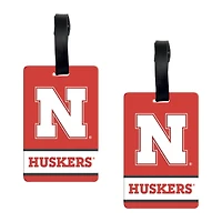 WinCraft Nebraska Huskers Luggage Tag 2-Pack