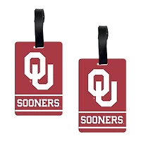 WinCraft Oklahoma Sooners Luggage Tag 2-Pack