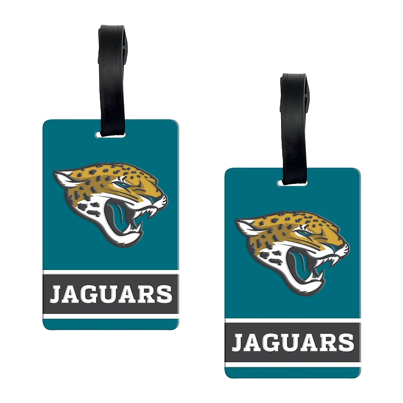 WinCraft Jacksonville Jaguars Luggage Tag 2-Pack