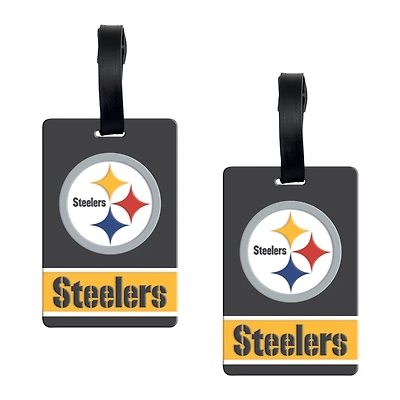 WinCraft Pittsburgh Steelers Luggage Tag 2-Pack