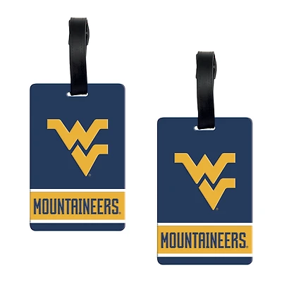 WinCraft West Virginia Mountaineers Luggage Tag 2-Pack