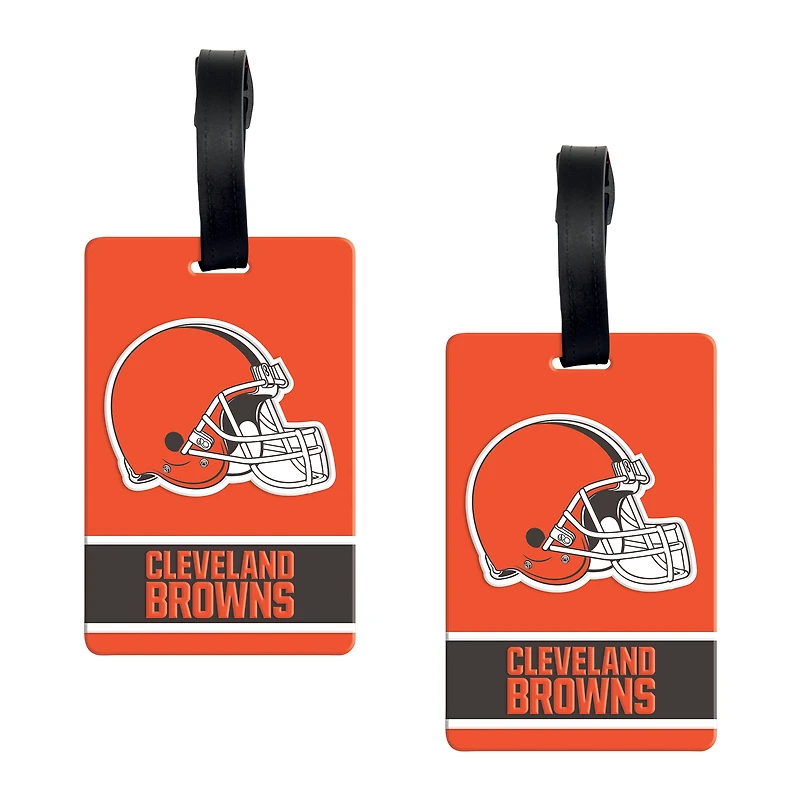 WinCraft Cleveland Browns Luggage Tag 2-Pack