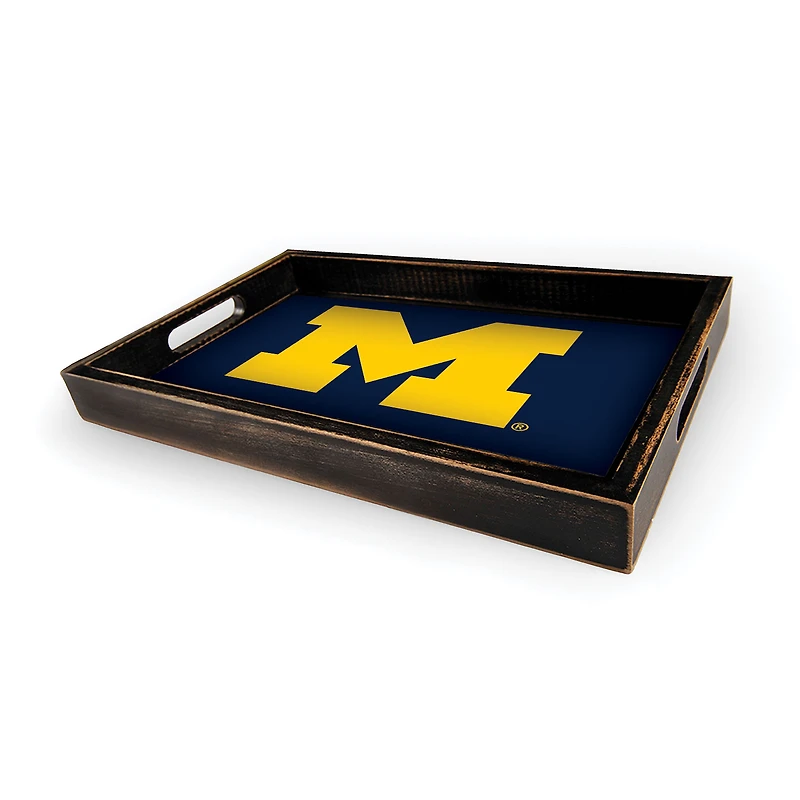 Michigan Wolverines Team Tray
