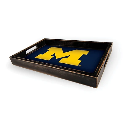 Michigan Wolverines Team Tray