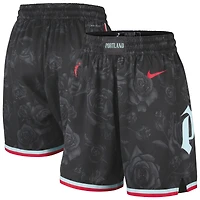 Women's Nike Black Portland Fire 2026 On-Court Dri-FIT Victory Shorts - Rebel Edition