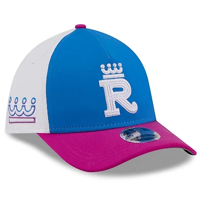 Men's New Era Blue/Purple Kansas City Royals 2026 City Connect M-Crown A-Frame 39THIRTY Flex Hat