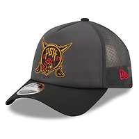 Men's New Era Black Pittsburgh Pirates 2026 City Connect Apex 9FORTY Adjustable Hat