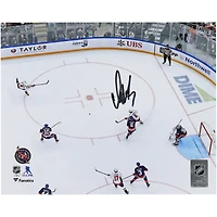 Alexander Ovechkin Washington Capitals Autographed 8" x 10" 895th Goal Overhead Shooting Photograph