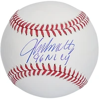 John Smoltz Atlanta Braves Autographed Baseball with "96 NL CY" Inscription