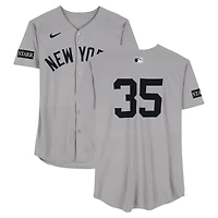 Cody Bellinger New York Yankees Game-Used #35 Gray Jersey vs. Texas Rangers on August 6, 2025