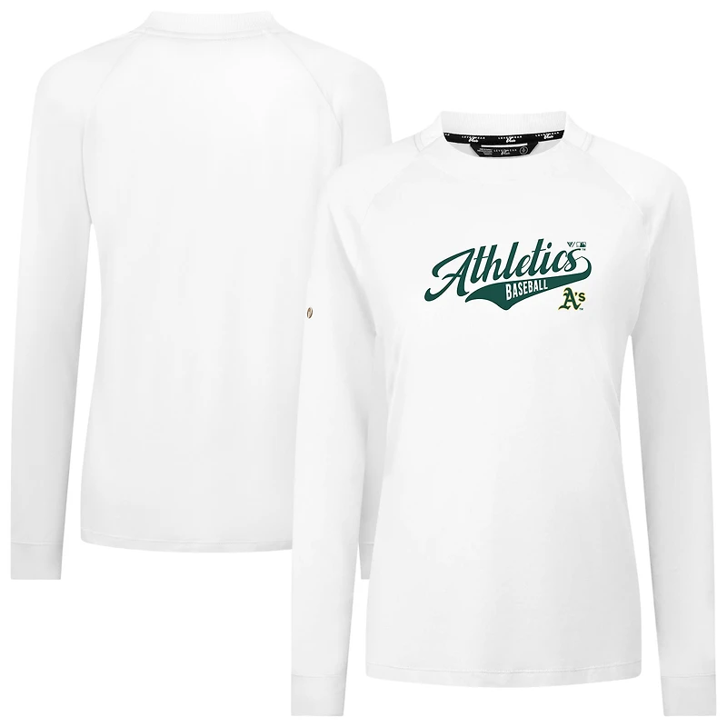 Women's Levelwear White Athletics Slender Glide T-Shirt