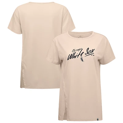 Women's Levelwear Khaki Chicago White Sox Influx Sizzle T-Shirt