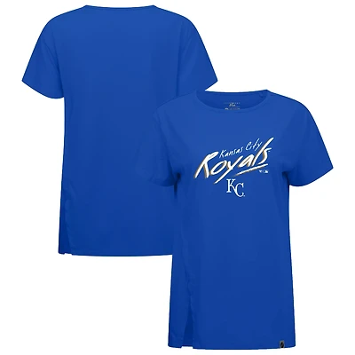 Women's Levelwear Royal Kansas City Royals Influx Sizzle T-Shirt
