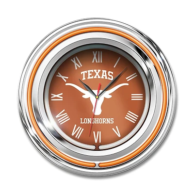 Imperial Texas Longhorns 15" Team Color Neon Clock