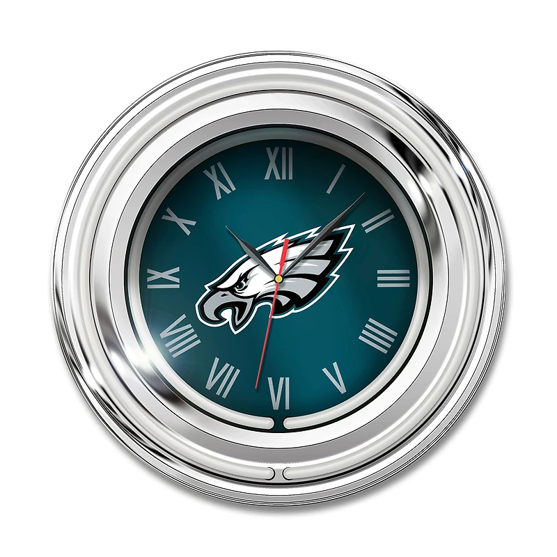 Imperial Philadelphia Eagles 15" Team Color Neon Clock