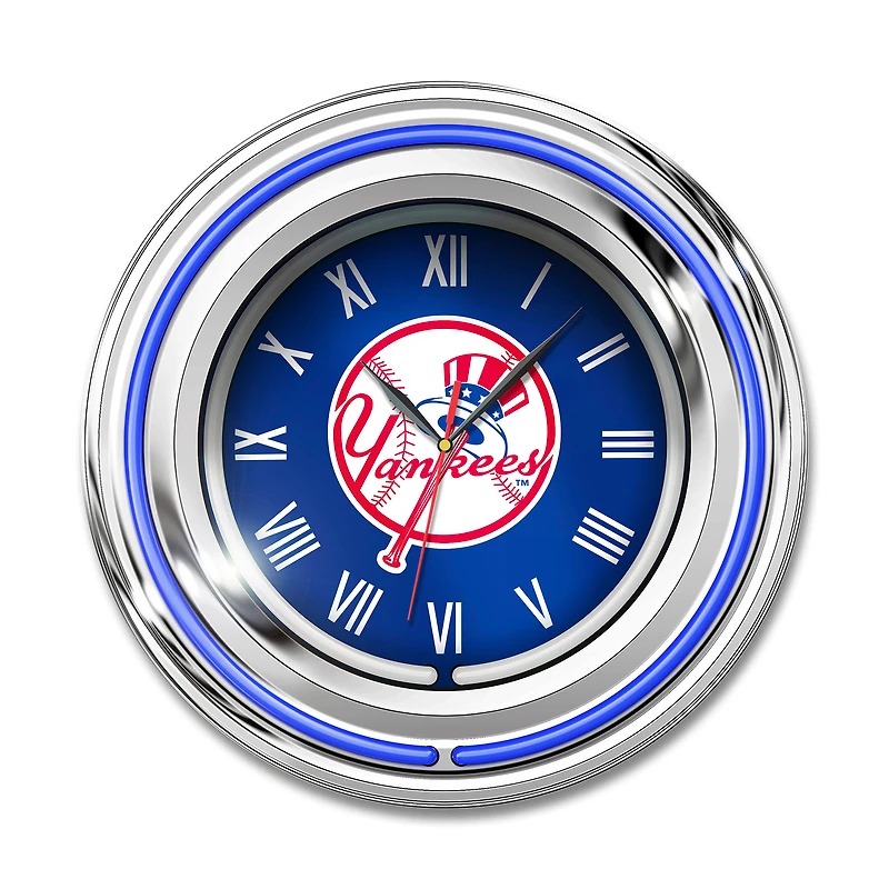 Imperial New York Yankees 15" Team Color Neon Clock