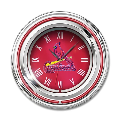 Imperial St. Louis Cardinals 15" Team Color Neon Clock